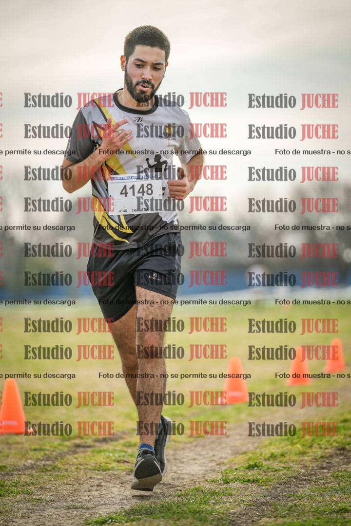 Fotos de la llegada del cross de 8000 m