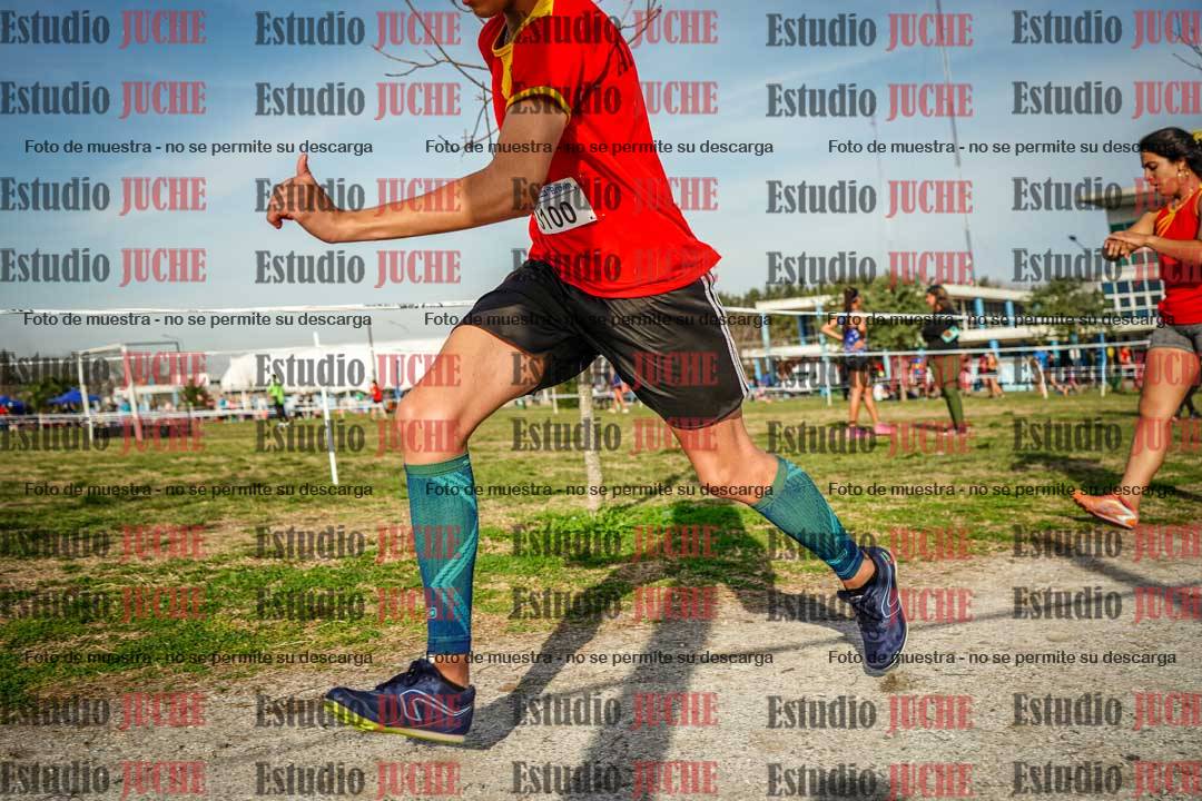 Fotos en el tercer relevo (3000 m de carrera)