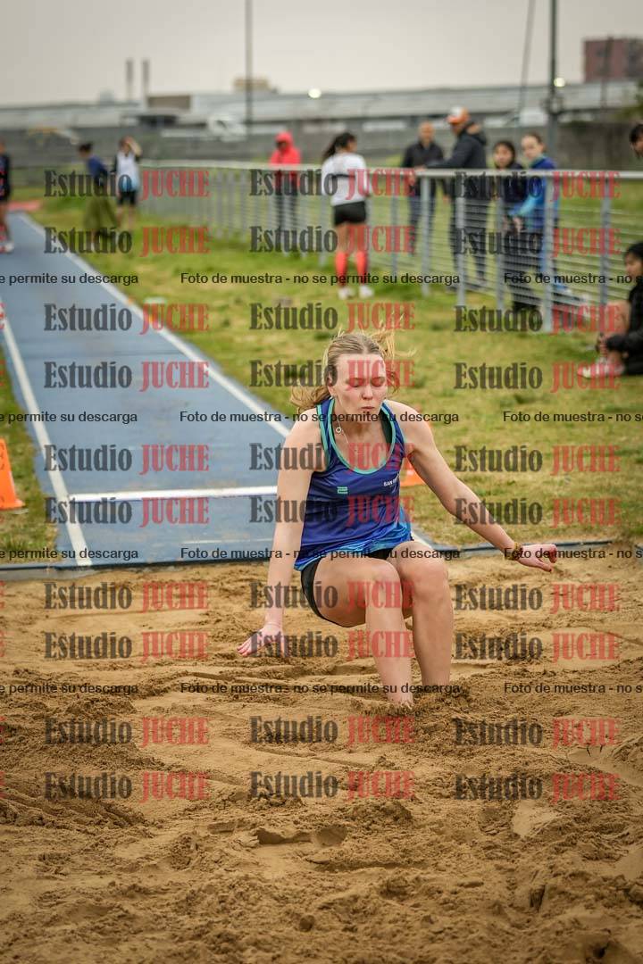 Fotos del salto en largo de mujeres - ambas categorías