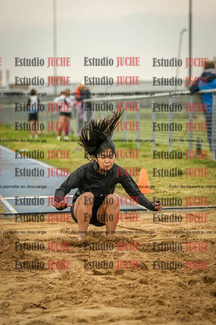 Fotos del salto en largo de mujeres - ambas categorías