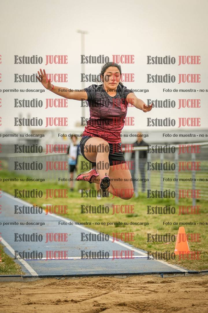 Fotos del salto en largo de mujeres - ambas categorías