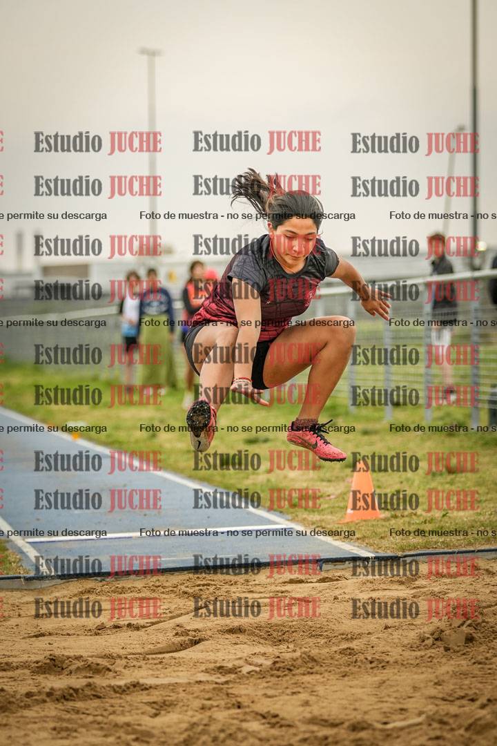 Fotos del salto en largo de mujeres - ambas categorías