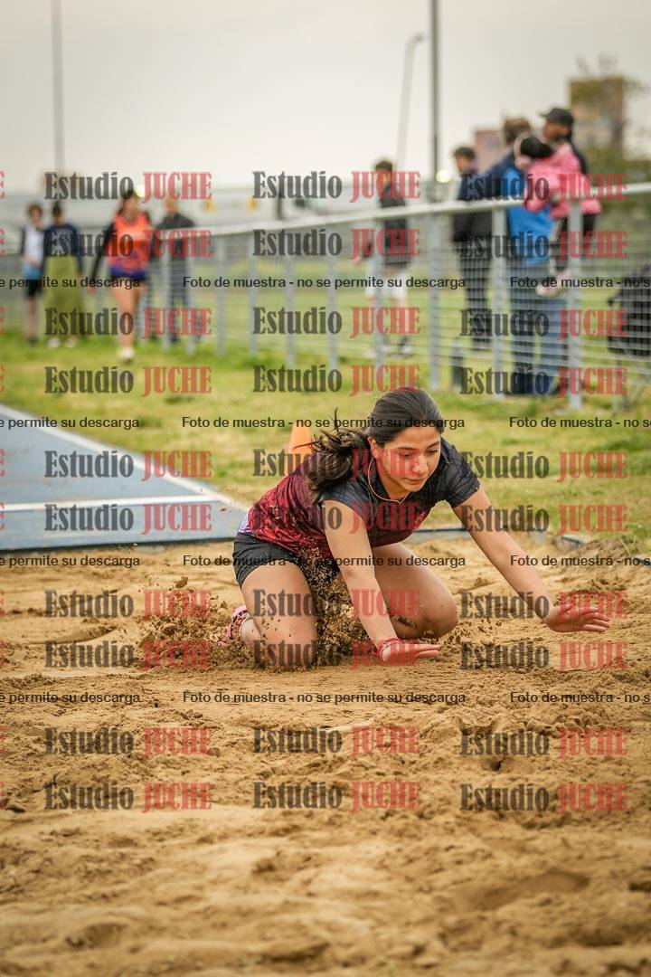 Fotos del salto en largo de mujeres - ambas categorías