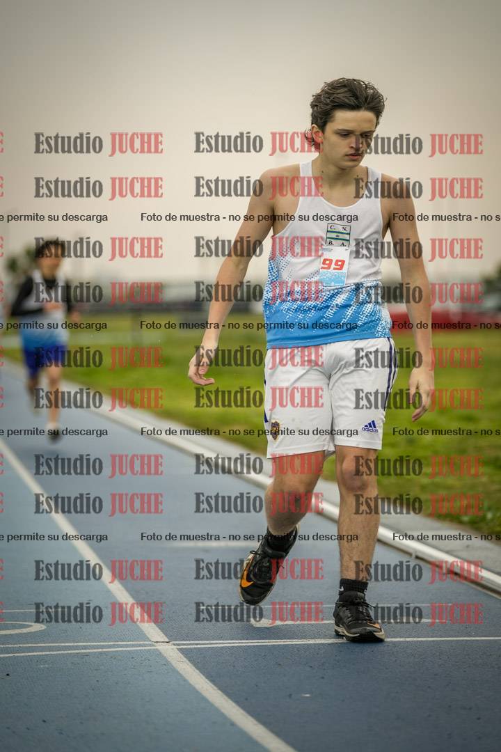Fotos de los 600 m llanos de varones - U16