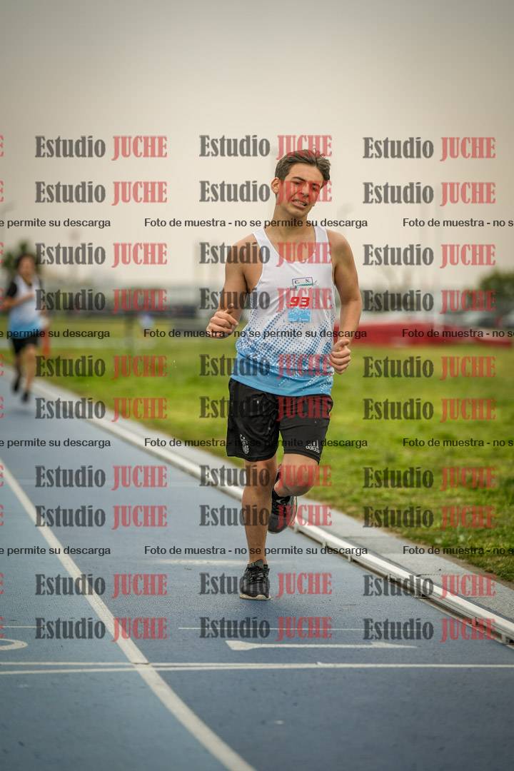 Fotos de los 600 m llanos de varones - U16