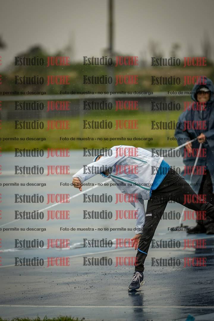 Fotos del lanzamiento de pelotita de varones - U12