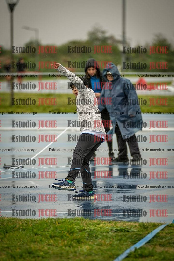 Fotos del lanzamiento de pelotita de varones - U12