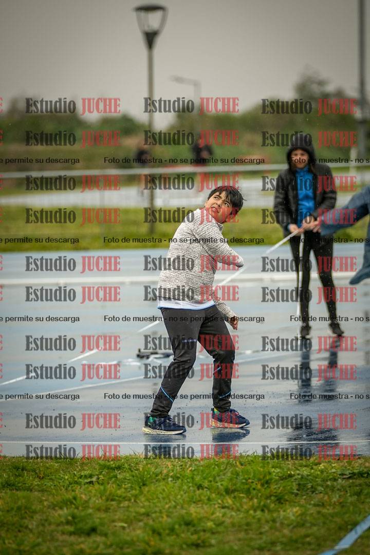 Fotos del lanzamiento de pelotita de varones - U12