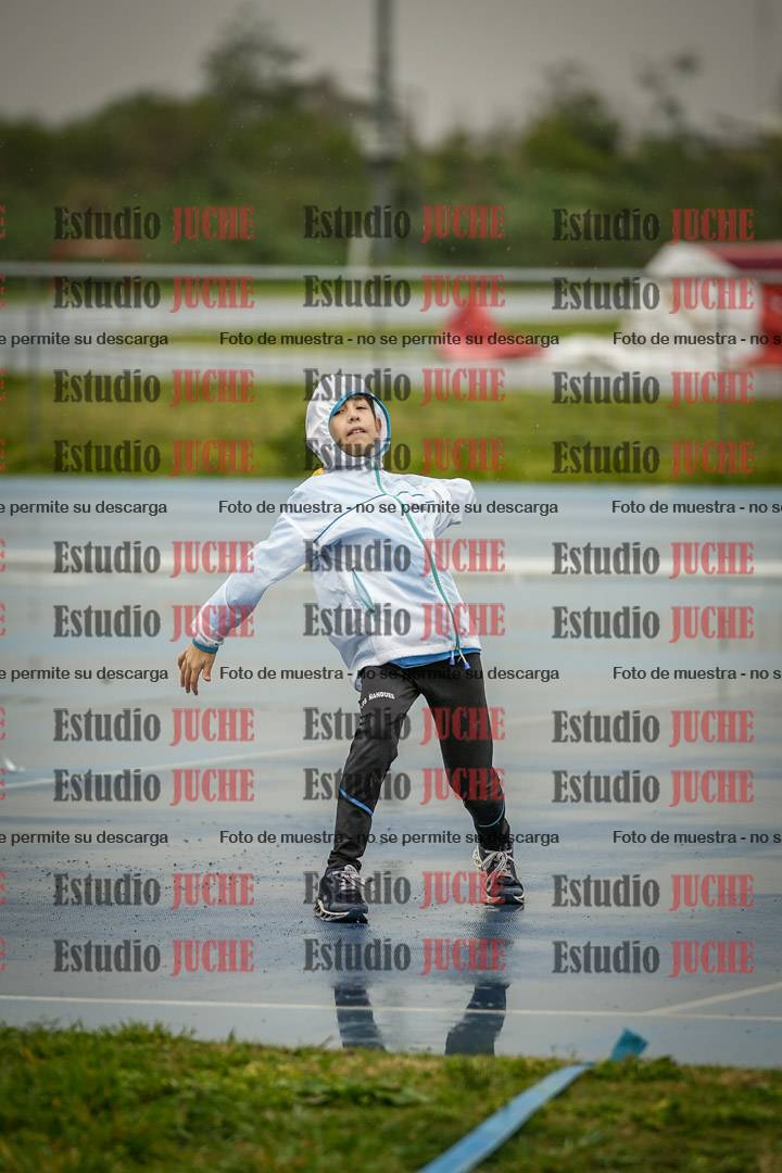 Fotos del lanzamiento de pelotita de varones - U12