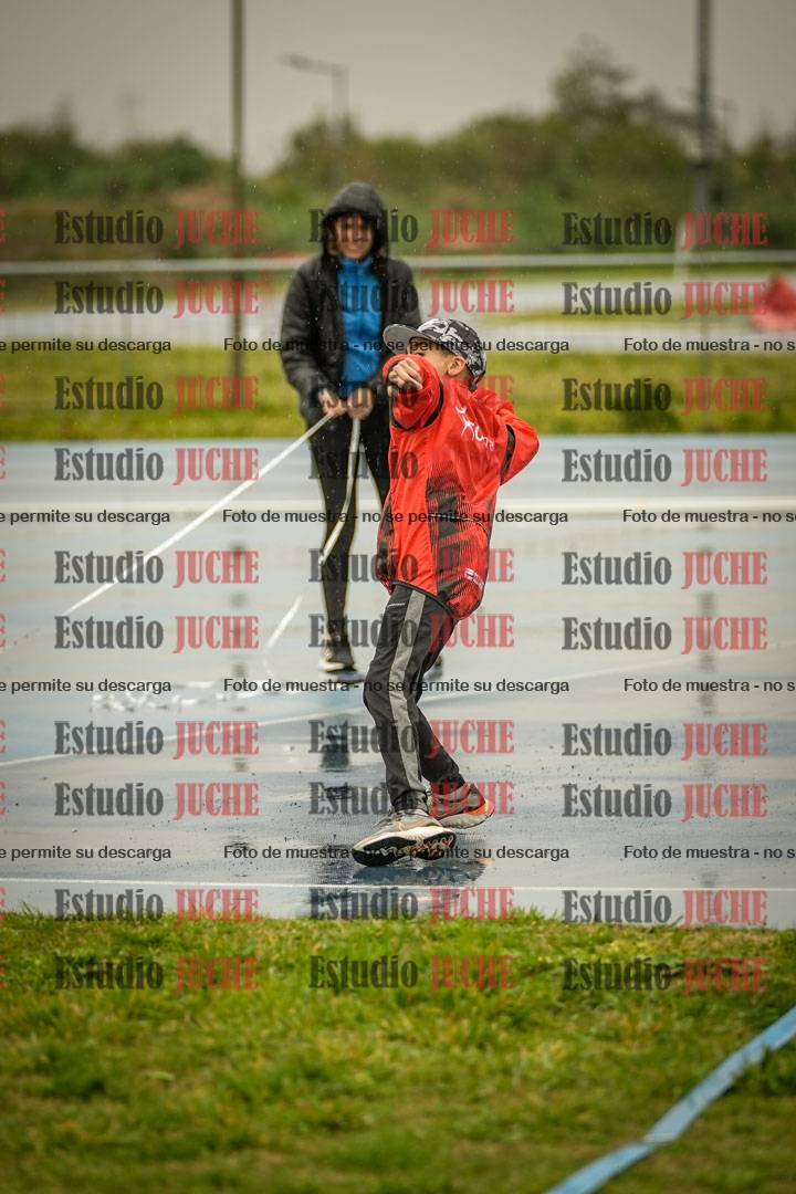 Fotos del lanzamiento de pelotita de varones - U12