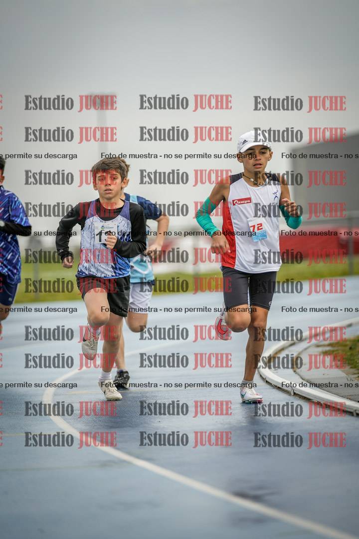 Fotos de los 1000 m llanos de varones - U12