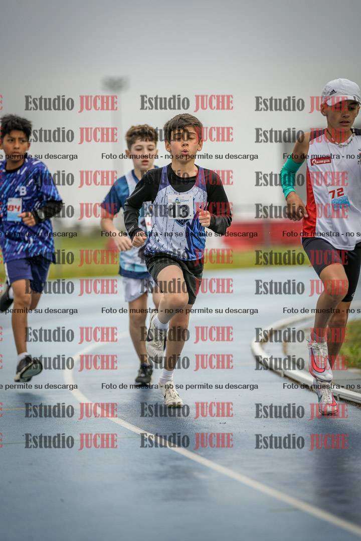 Fotos de los 1000 m llanos de varones - U12