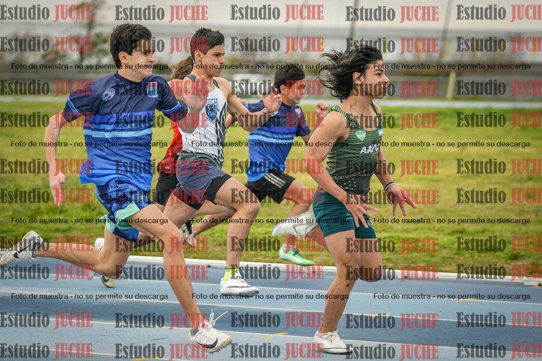 Fotos de los 80 m llanos de varones