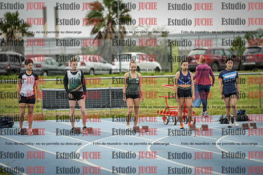 Fotos de los 100 m llanos de mujeres
