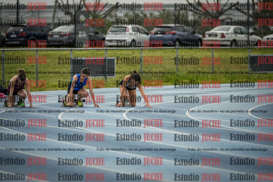 Fotos de los 100 m llanos de mujeres