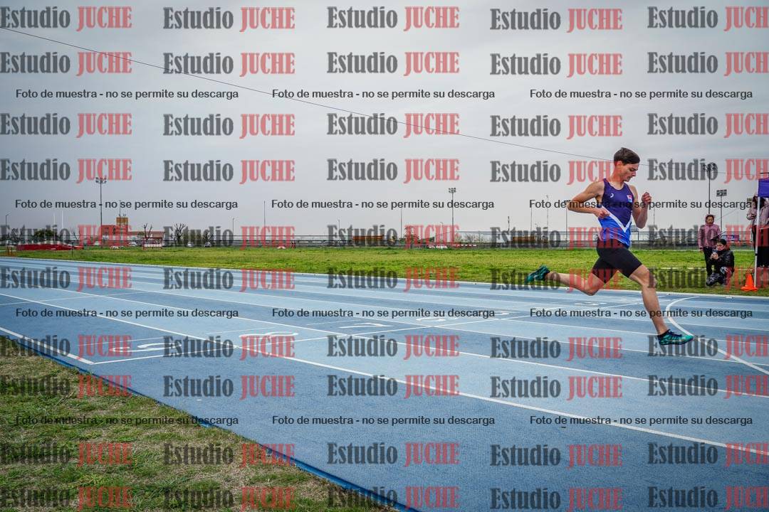 Fotos de los 100 m llanos de varones