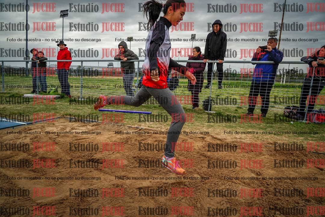 Fotos del salto en largo de mujeres - ambas categorías