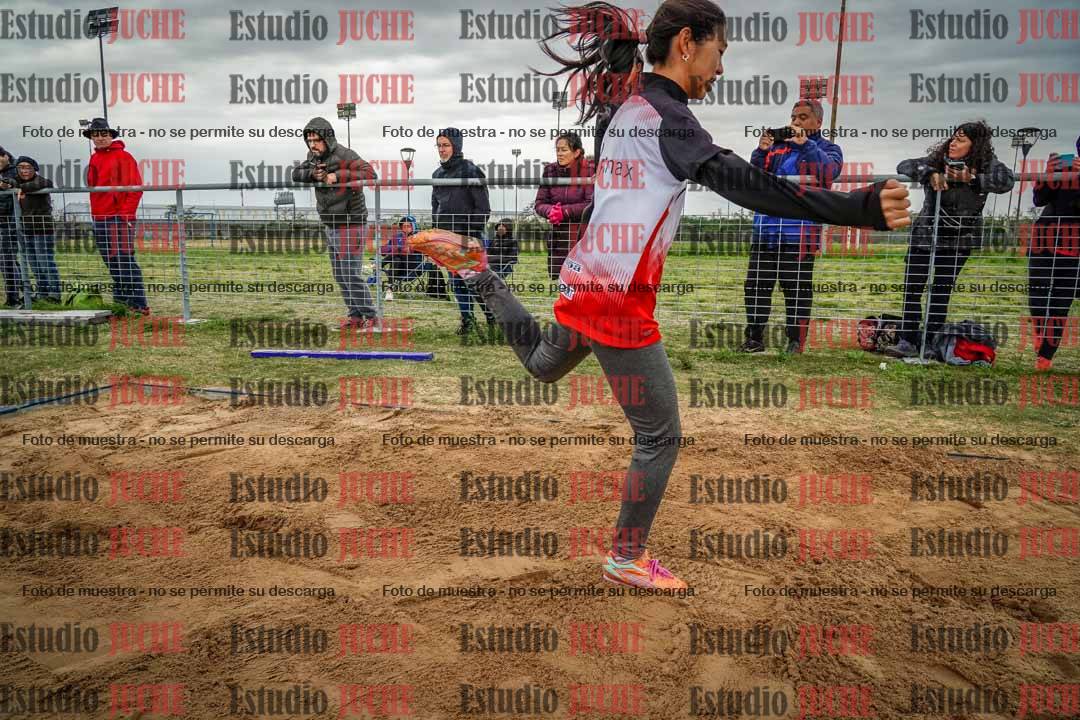 Fotos del salto en largo de mujeres - ambas categorías