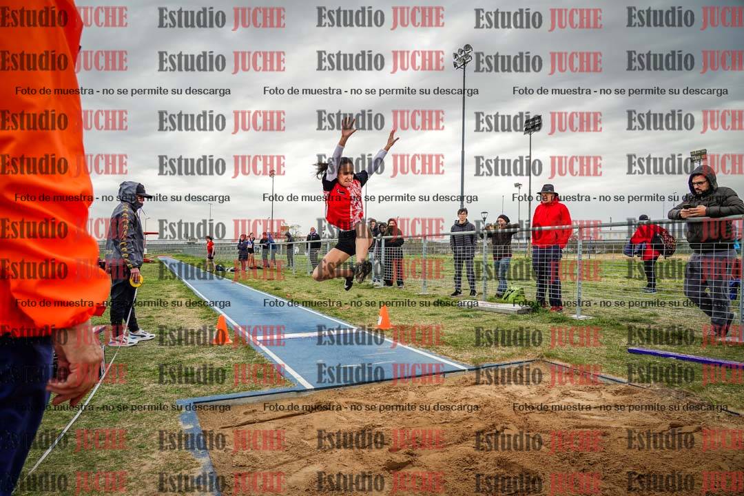 Fotos del salto en largo de mujeres - ambas categorías