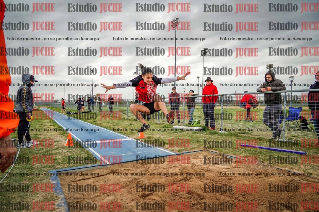 Fotos del salto en largo de mujeres - ambas categorías