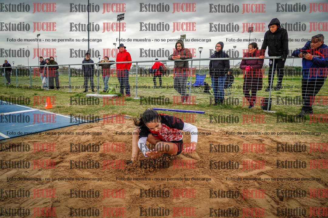 Fotos del salto en largo de mujeres - ambas categorías