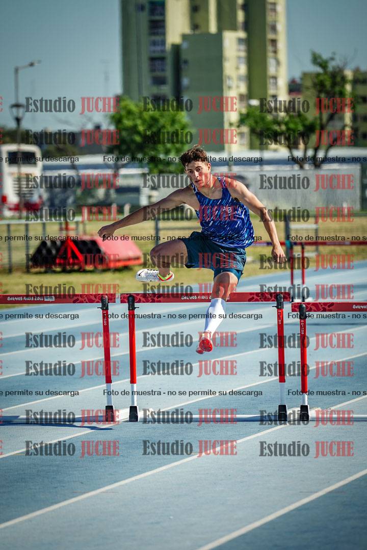 Fotos de los 400 m con vallas de varones