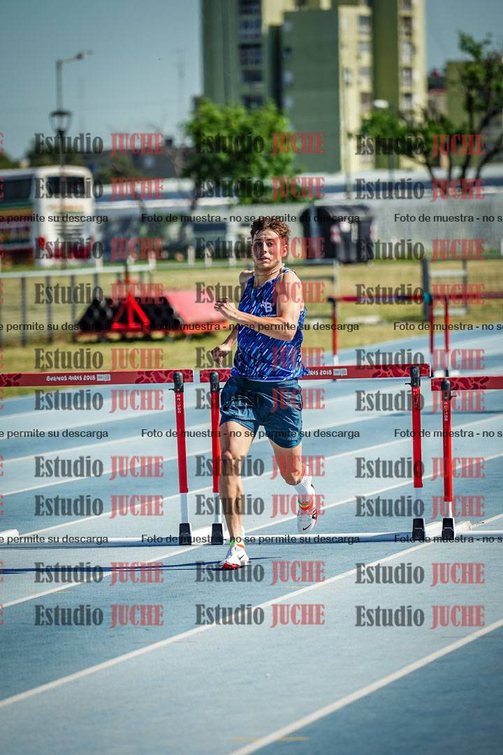 Fotos de los 400 m con vallas de varones