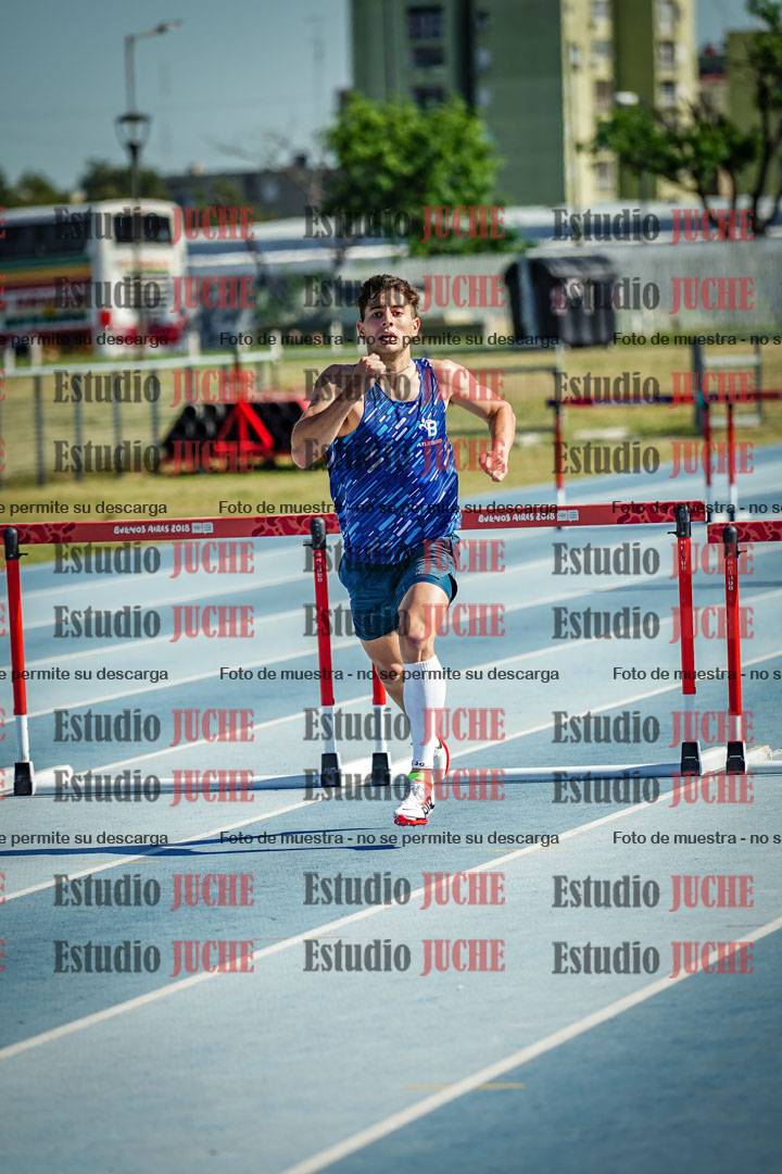 Fotos de los 400 m con vallas de varones