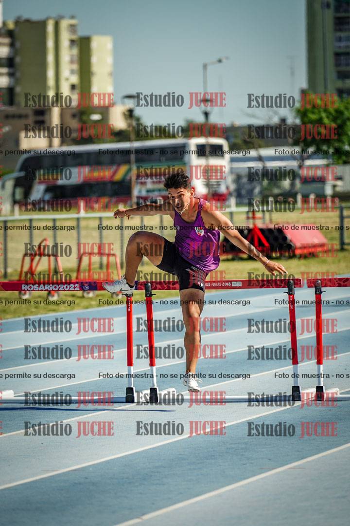 Fotos de los 400 m con vallas de varones