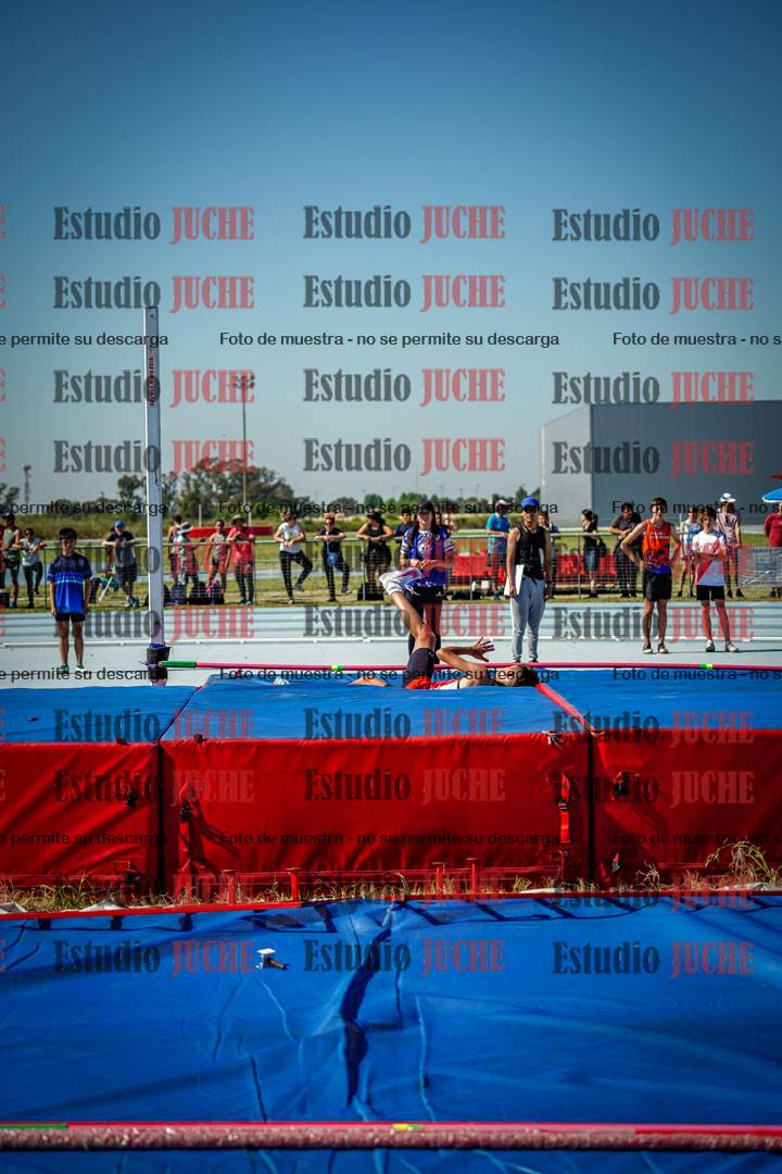 Fotos del salto en alto de mujeres y varones - todos los grupos