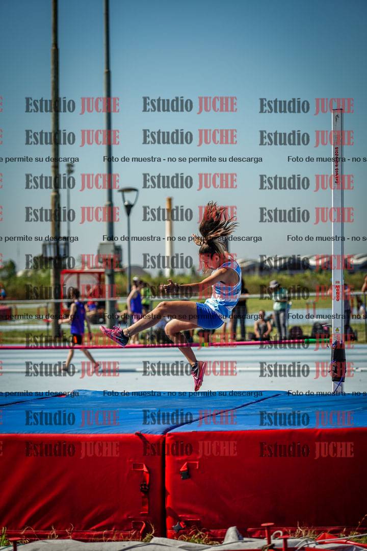 Fotos del salto en alto de mujeres y varones - todos los grupos