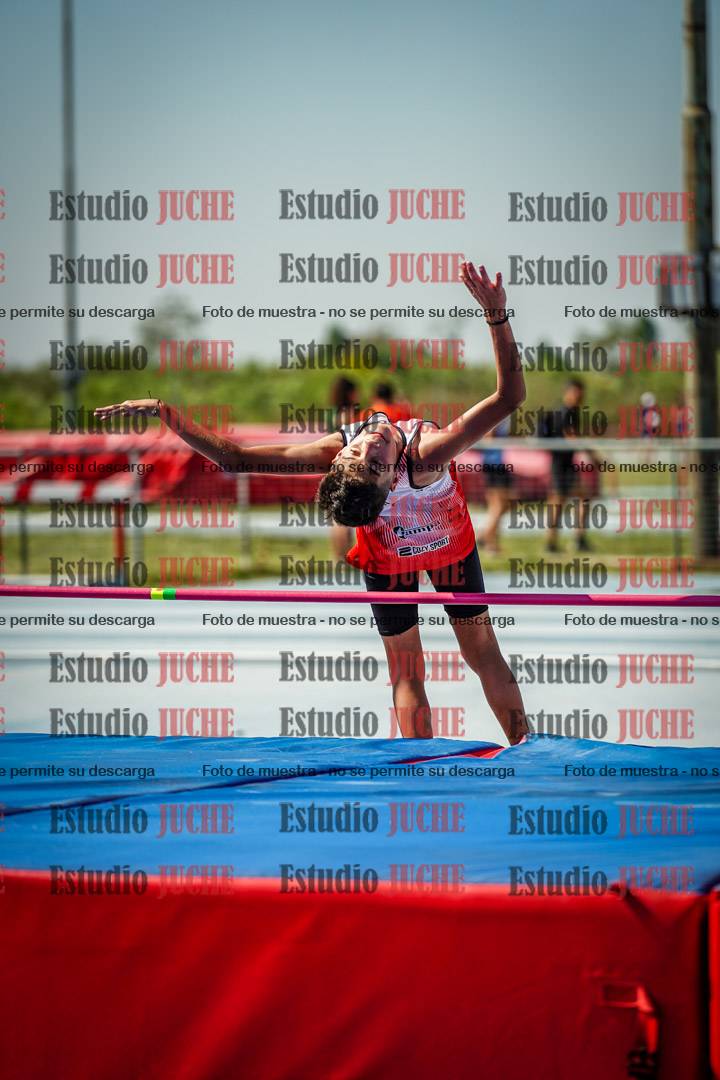 Fotos del salto en alto de mujeres y varones - todos los grupos