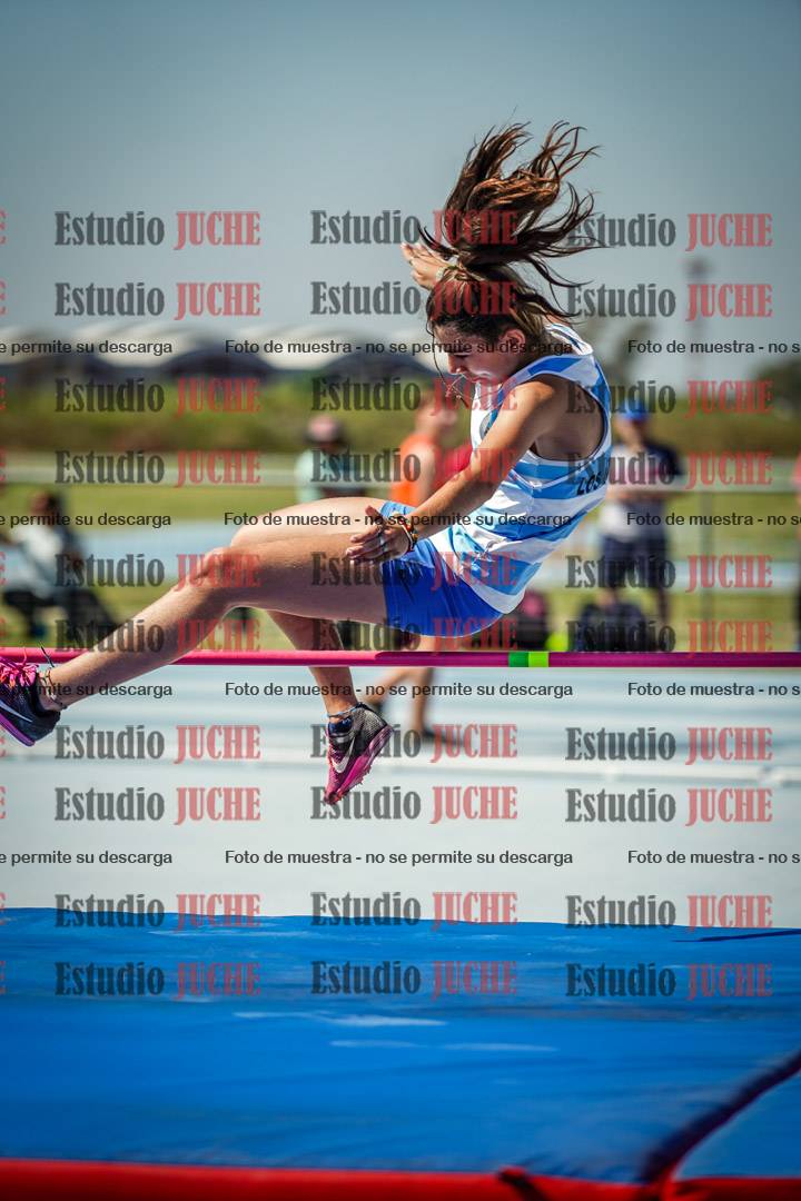 Fotos del salto en alto de mujeres y varones - todos los grupos