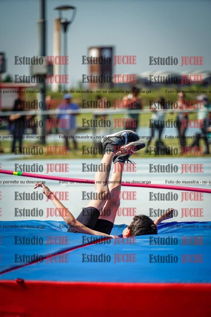 Fotos del salto en alto de mujeres y varones - todos los grupos