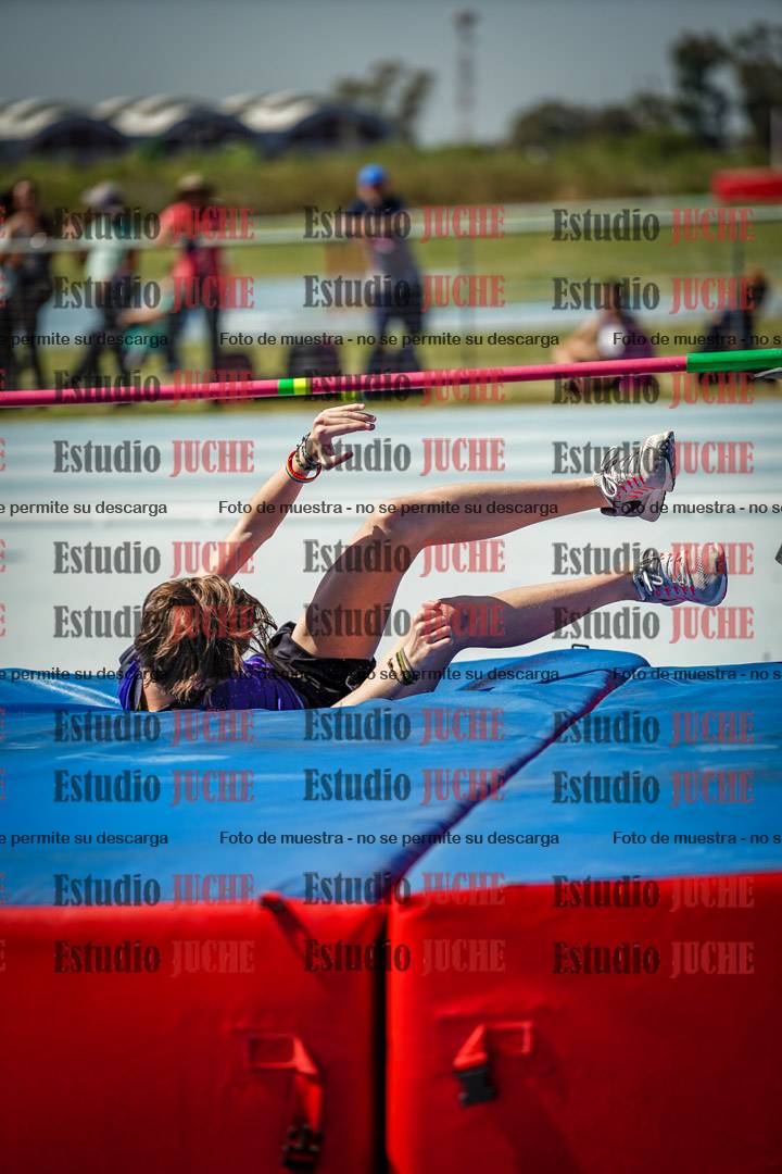 Fotos del salto en alto de mujeres y varones - todos los grupos