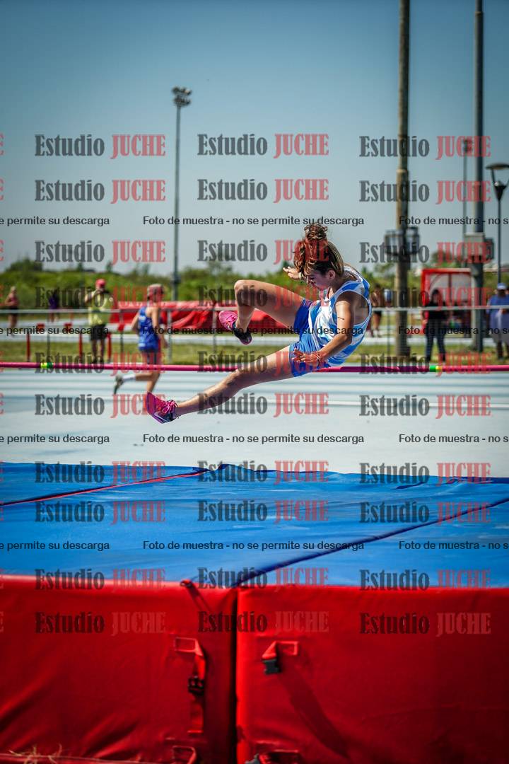 Fotos del salto en alto de mujeres y varones - todos los grupos