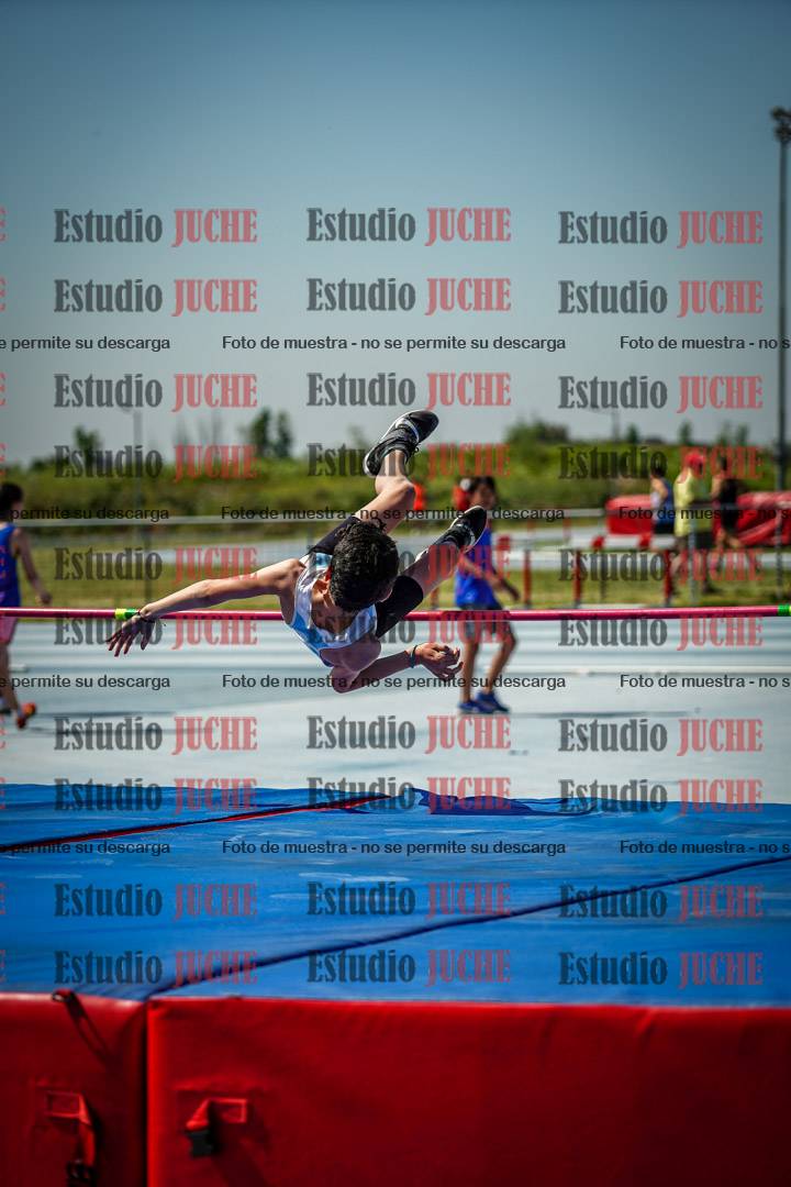 Fotos del salto en alto de mujeres y varones - todos los grupos
