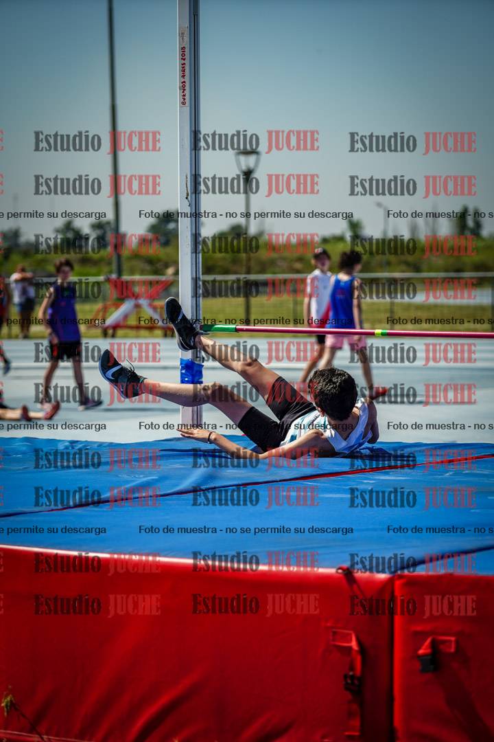 Fotos del salto en alto de mujeres y varones - todos los grupos