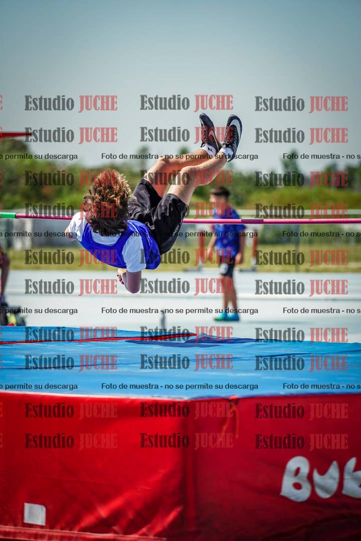 Fotos del salto en alto de mujeres y varones - todos los grupos