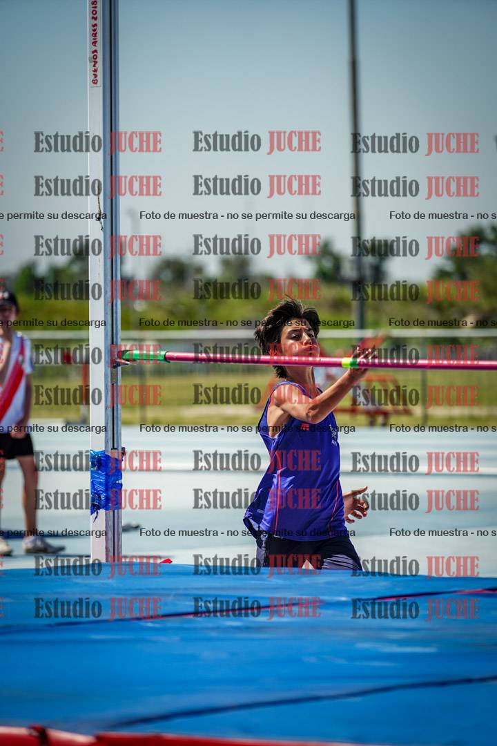 Fotos del salto en alto de mujeres y varones - todos los grupos