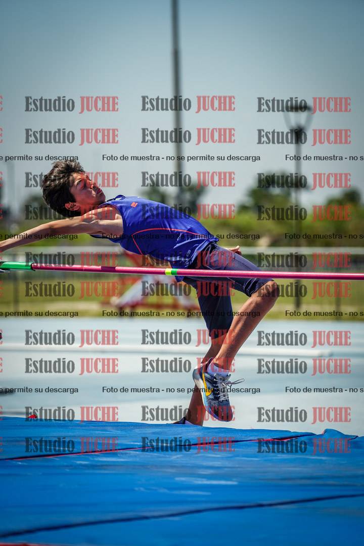 Fotos del salto en alto de mujeres y varones - todos los grupos