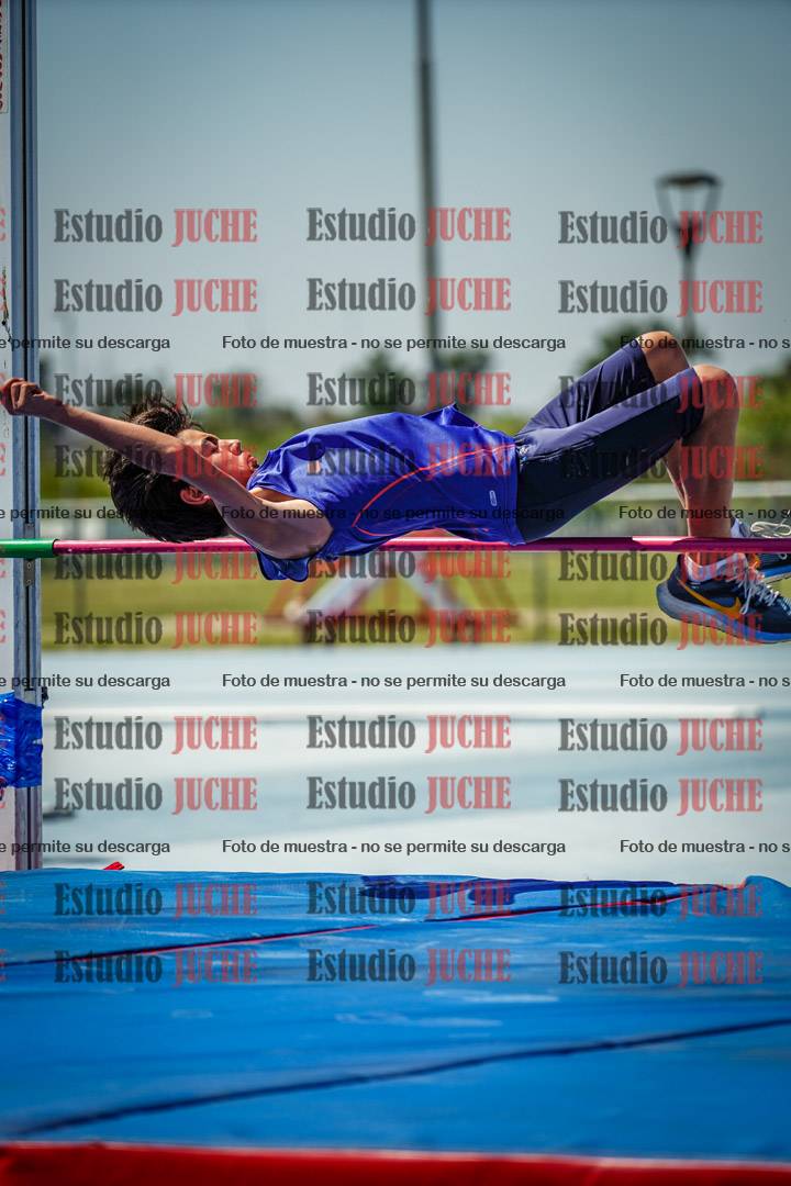 Fotos del salto en alto de mujeres y varones - todos los grupos