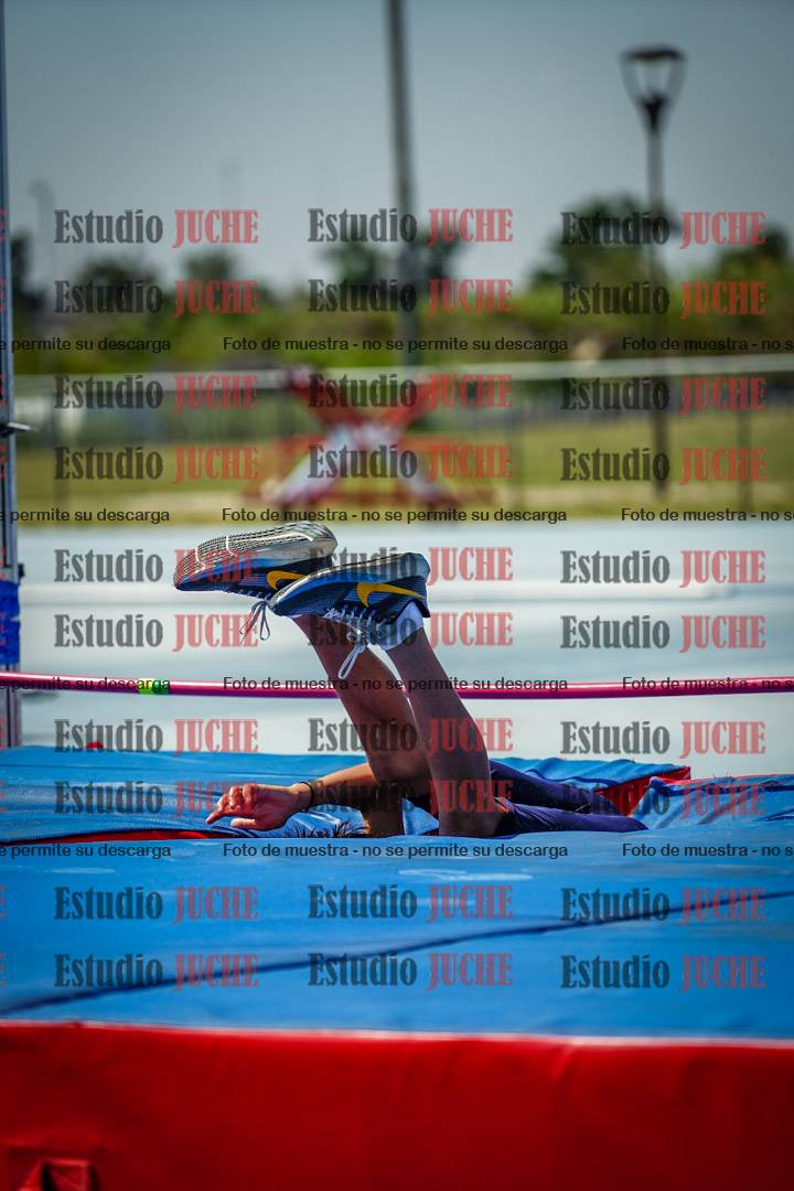 Fotos del salto en alto de mujeres y varones - todos los grupos
