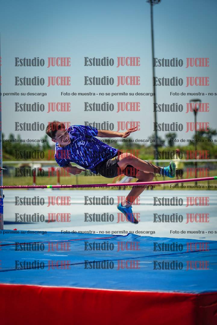 Fotos del salto en alto de mujeres y varones - todos los grupos