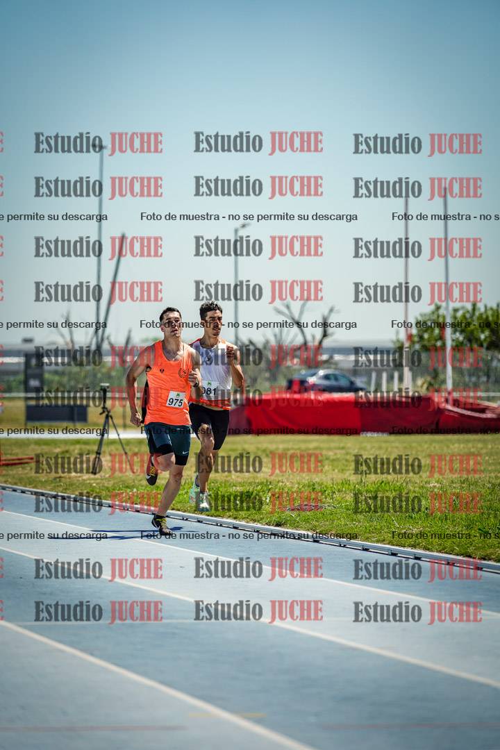 Fotos de los 800 m llanos de varones