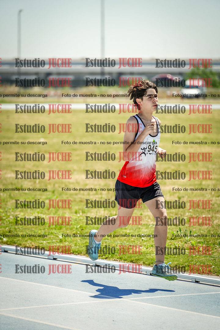 Fotos de los 800 m llanos de varones