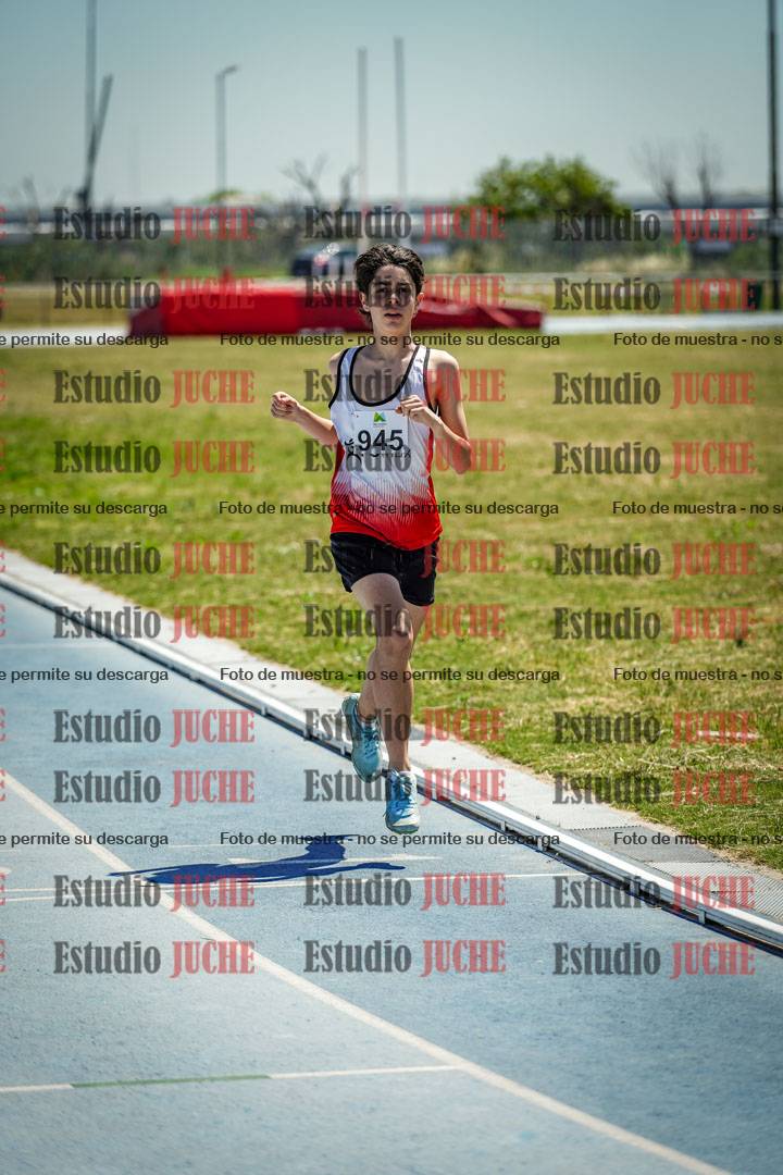 Fotos de los 800 m llanos de varones