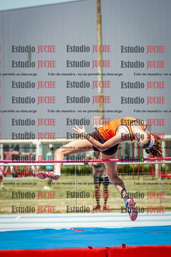 Fotos del salto en alto de mujeres y varones - todos los grupos
