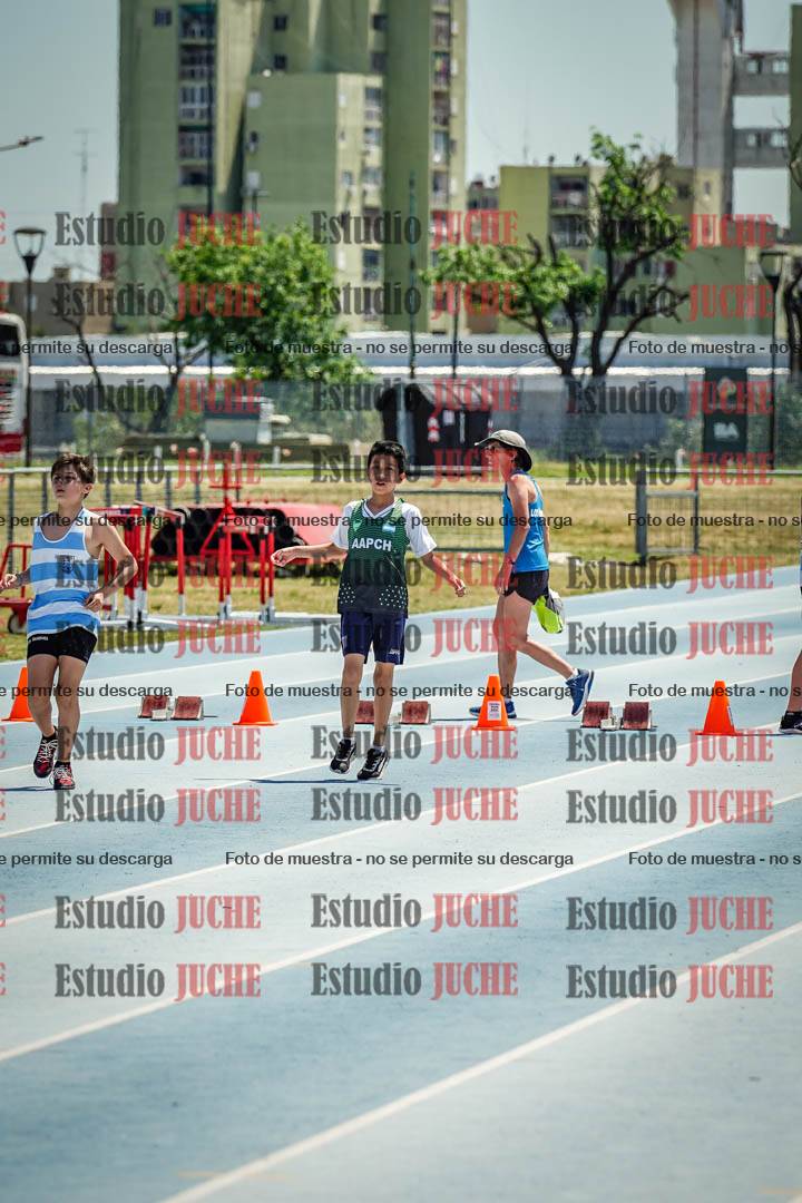 Fotos de los 50 m llanos de varones
