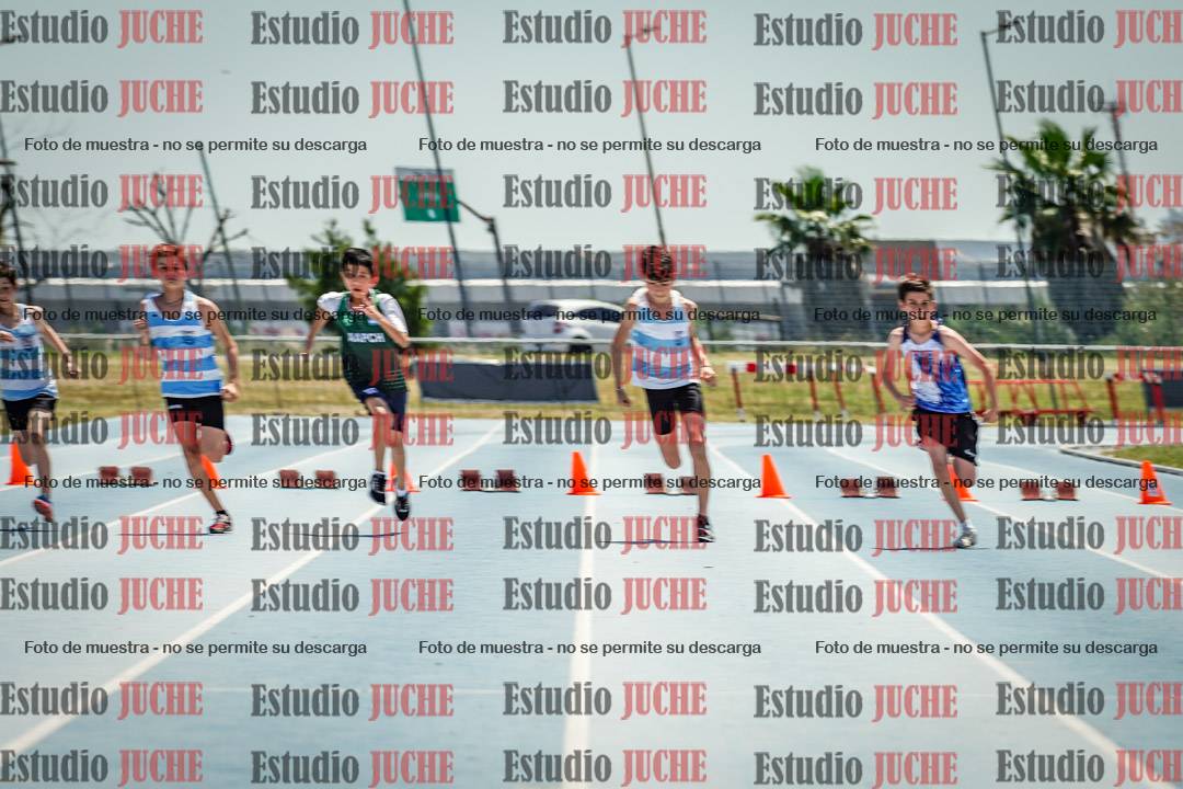 Fotos de los 50 m llanos de varones
